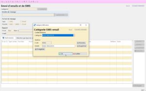 Email - Catégories et modèles