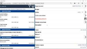 Les opportunités sur iMob Contact