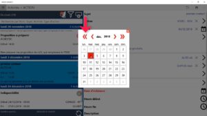 iMob Contact saisie rdv accueil