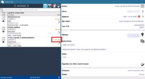 iMob Service - accepter une intervention