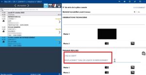 iMob Service - Clôturer une intervention