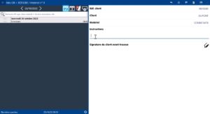 iMob Service - OR d'astreinte