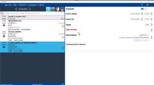 iMob Service - Saisie des heures
