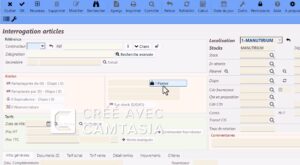 Gestion de paniers